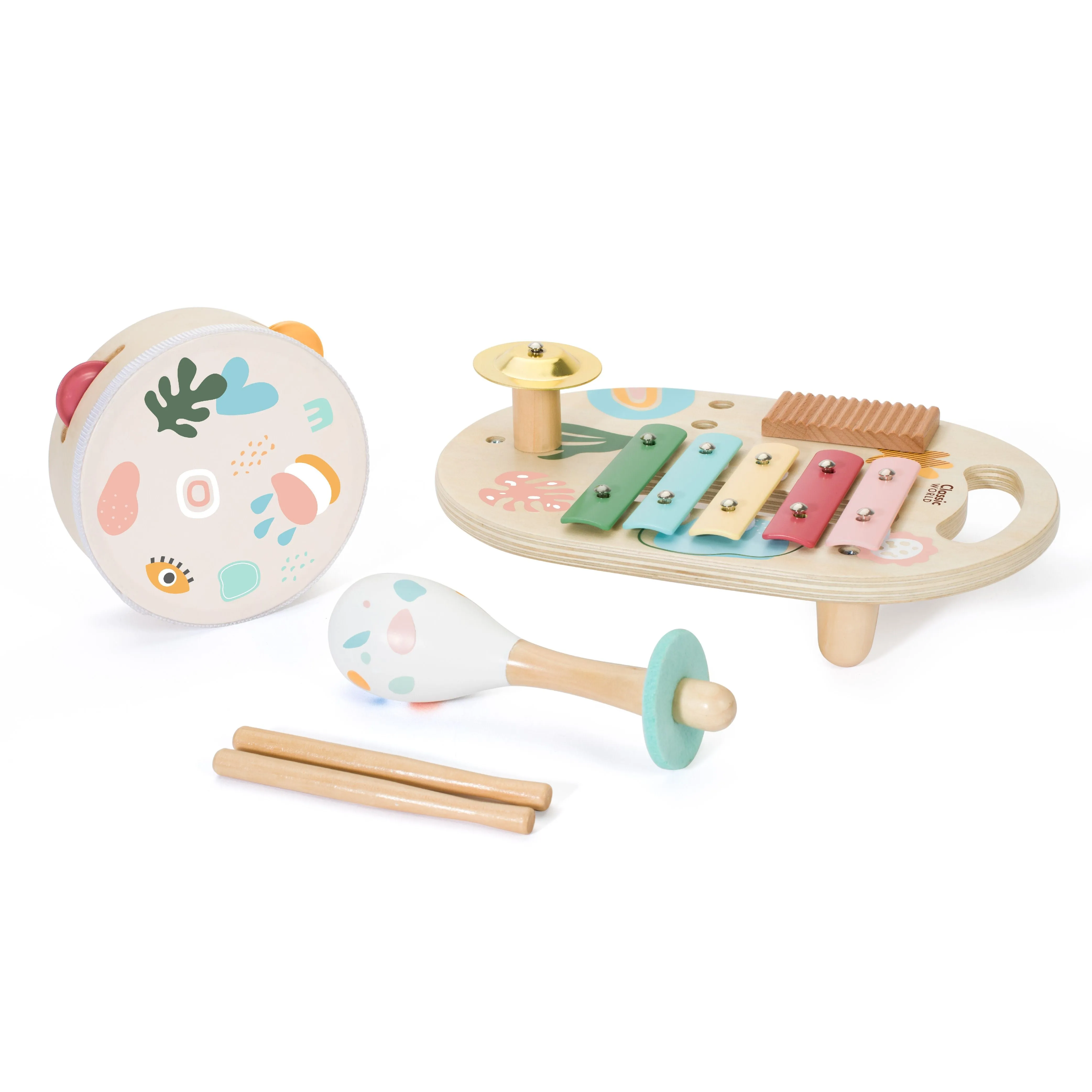 Wooden Music Set