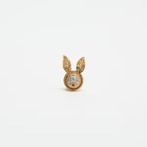 YVONNE LEON | GOLD & DIAMOND BUNNY EARRING